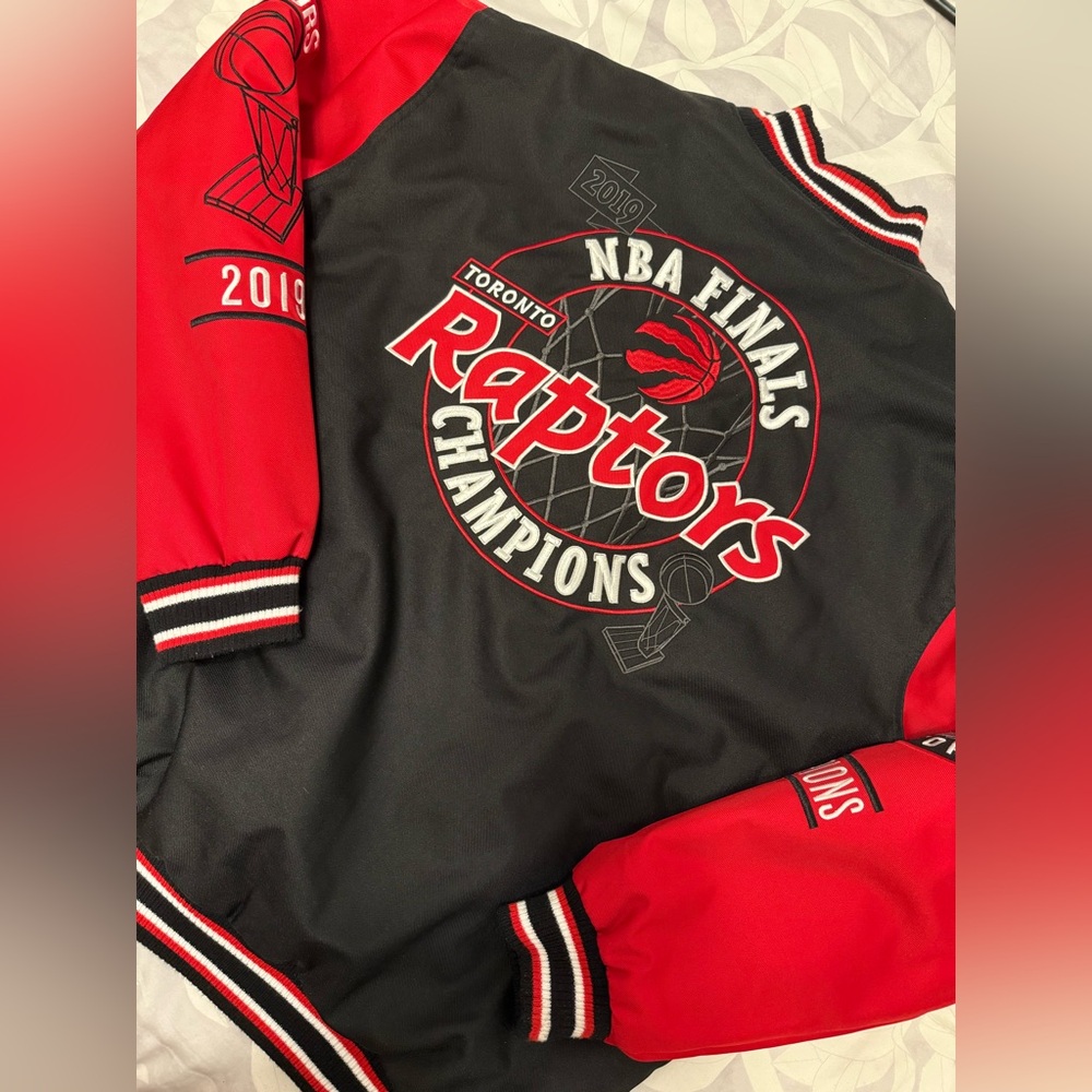 Toronto Raptors NBA Finals Champions Varsity Jacket XL